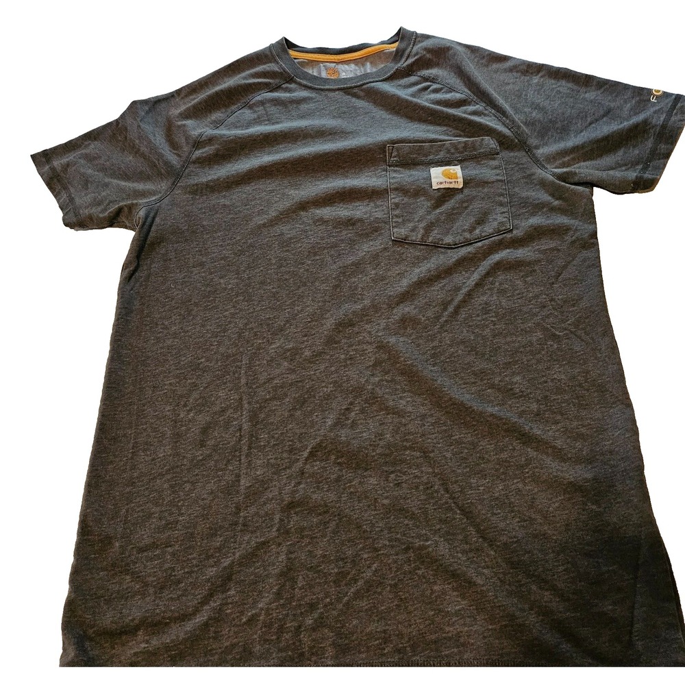 Carhartt Mens Workwear SZ S Gray Pocket Short-Sleeve T-Shirt